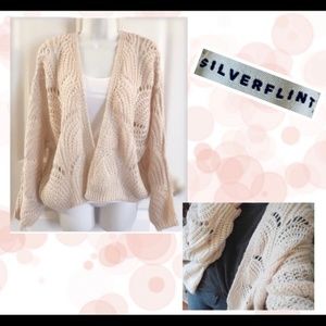 NWT Open cardigan by Silverflint